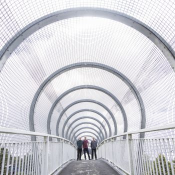 The Necks on the bridge