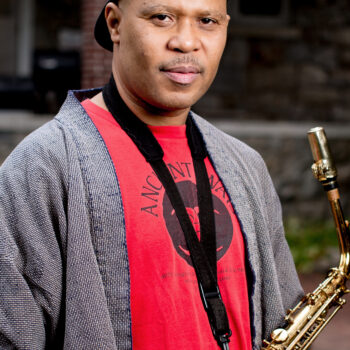 Allentown, Pennsylvania - September 13, 2014: Steve Coleman in his backyard on Saturday September 13, 2014 in Allentown, Pennsylvania.